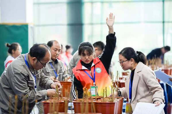 贵州省水果行业职业技能大赛开赛
