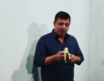 12万美元的香蕉当场被吃 吊炸天的香蕉艺术你见过吗？