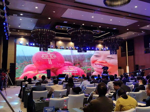第十二届中国·陕西（洛川）苹果博览会国际苹果产业论坛在西安举办