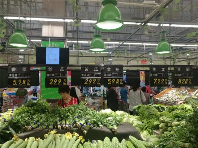 “桑拿天”推高绿叶类蔬菜价格 上周青岛蔬菜零售均价为5.77元/公斤