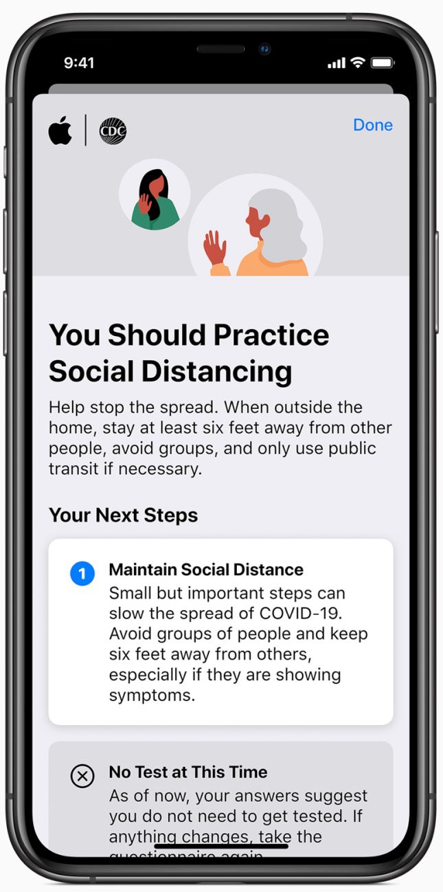 苹果公司推出用于新冠病毒筛查的iPhone应用程序和网站