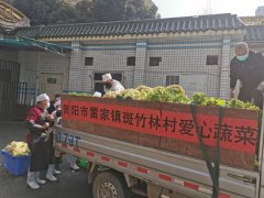 凝聚力量抗擊疫情簡陽一脫貧村村民捐贈6000斤新鮮蔬菜