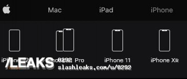传苹果官方页面曝光iPhone 12（图源slashleaks）