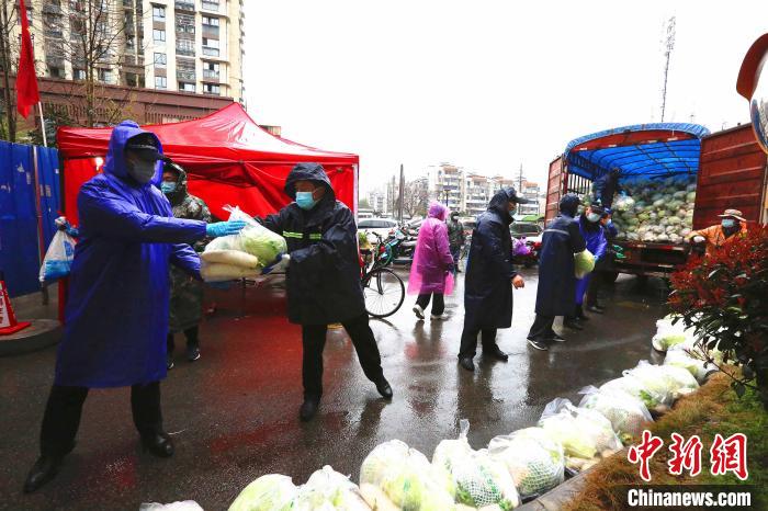 湖北宜昌：“宅”家市民收到免费蔬菜“礼包”
