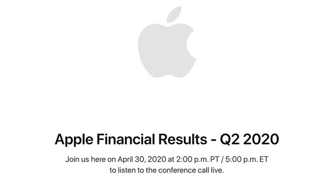 苹果4月30日发布第二财季财报 营收或不及最低预期