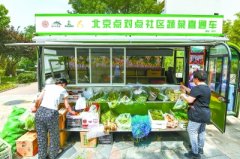 北京市蔬菜市场供应秩序正在迅速恢复