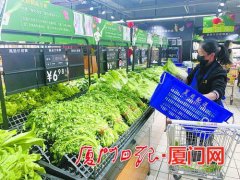 1月28日起廈門兩大批發市場加大蔬菜供應量