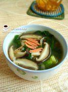 好学易做营养汤之七香菇青菜汤