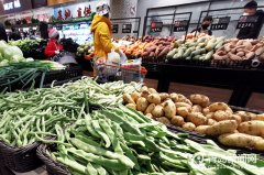 菜肉上市量增加 今日青岛蔬菜零售均价8.1元/公斤