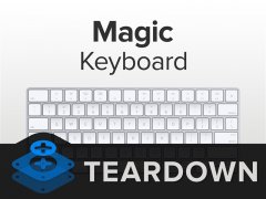 苹果Magic Keyboard键盘完全拆解：胶水狂魔