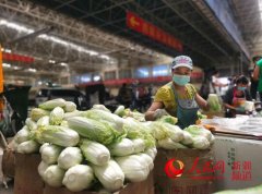 日銷蔬菜3000余噸新疆九鼎市場貨量充足保供應