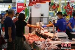 商务部：上周猪肉批发价下降0.5%